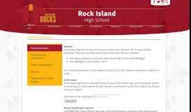 
							         Communications – Parents – Rock Island High School								  
							    
