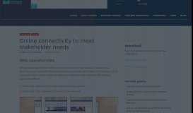 
							         Communications to meet different user needs - Online connectivity to ...								  
							    