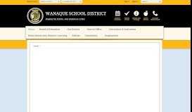 
							         Communications - Wanaque School District								  
							    