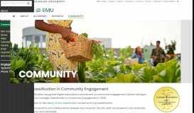 
							         Community and Friends - Engage @EMU - Eastern Michigan University								  
							    