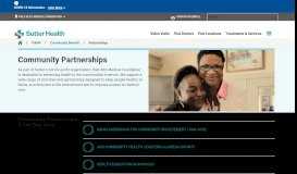
							         Community Benefit Partnerships | Palo Alto Medical Foundation - PAMF								  
							    
