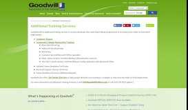 
							         Community College Partnership - Goodwill Industries								  
							    