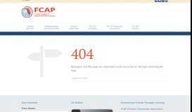 
							         Community Database Management - FCAP								  
							    