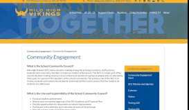 
							         Community Engagement - Information - Hilo High School								  
							    