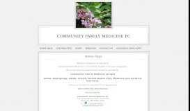 
							         Community Family Medicine PC								  
							    