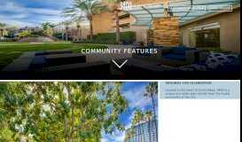 
							         Community Features - 3400 Avenue of the Arts								  
							    