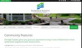 
							         Community Features - Elkridge Estates								  
							    