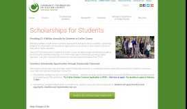 
							         Community Foundation Scholarships - Community Foundation of ...								  
							    