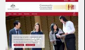 
							         Community Grants Hub: Home								  
							    
