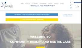 
							         Community Health and Dental Care | CH-DC.org								  
							    