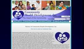 
							         Community Health Development, Inc. History - Serving Uvalde ...								  
							    