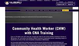 
							         Community Health Worker - Summit Academy OIC								  
							    