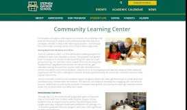 
							         Community Learning Center - Stephen Gaynor School								  
							    