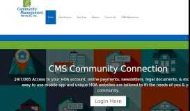 
							         Community Management Services: Home								  
							    