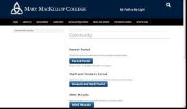 
							         Community - Mary MacKillop College								  
							    