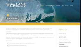
							         Community - McLane Labs								  
							    