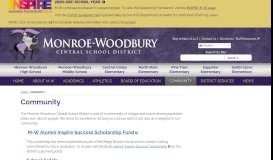
							         Community | Monroe-Woodbury Central School District, Central Valley ...								  
							    