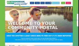 
							         Community Portal - Northumbrian Water Living Water								  
							    