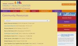 
							         Community Resources – Infant Welfare Society of Chicago								  
							    