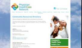 
							         Community Resources - Physician HealthCare Network in St. Clair ...								  
							    