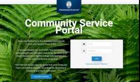 
							         Community Service Portal (CSP) - Kamehameha Schools								  
							    