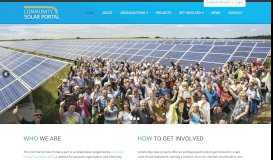 
							         Community Solar Portal – Community Solar Portal								  
							    