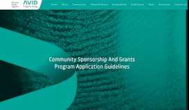 
							         Community Sponsorship and Grants Program Application Guidelines ...								  
							    