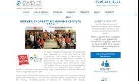 
							         Community Support - Sweyer Property Management								  
							    