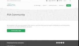 
							         Community | Upland PSA - Upland Software								  
							    