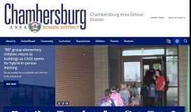 
							         Community Web Portal - Chambersburg Area School District								  
							    