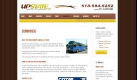
							         Commuter Buses - New York - Upstate Transit of Saratoga								  
							    