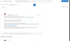 
							         ¿Como erradico el portal qvo6? - Google Product Forums								  
							    