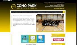 
							         Como Park Senior High School / Homepage - Saint Paul Public Schools								  
							    