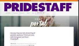 
							         Comp Portal - PrideStaff								  
							    