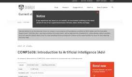 
							         COMP3608: Introduction to Artificial Intelligence (Adv) - CUSP - The ...								  
							    