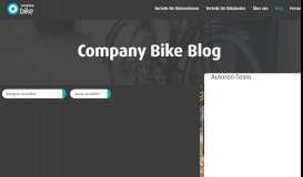 
							         company bike BLOG - company bike solutions GmbH								  
							    