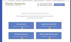 
							         Company Billing & Claims Information | Phoenix Associates Insurance ...								  
							    