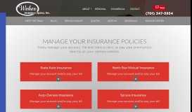 
							         Company Billing & Claims Information | Weber Insurance Agency								  
							    