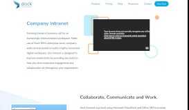 
							         Company Intranet | Portal for employee communication & collaboration								  
							    