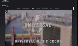 
							         Company | Jobs - Universal Music								  
							    