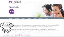 
							         Company | NetFire								  
							    