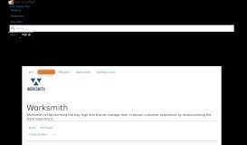 
							         Company Page: Worksmith - Stack Overflow								  
							    