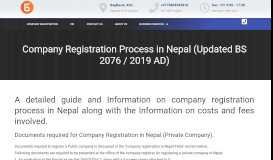 
							         Company Registration process in Nepal (detailed guide ...								  
							    
