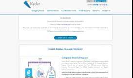 
							         Company Search Belguim | Search Belgian Company Register ... - Kyckr								  
							    