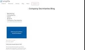 
							         Company Secretaries Blog - Simplifie								  
							    