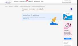
							         Company Secretary Icsi Jobs In Noida Gurgaon - 1654 Latest ...								  
							    