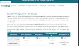 
							         Compare All DigiCert SSL Certificates | AboutSSL.org								  
							    