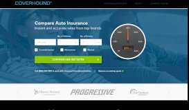 
							         Compare Auto Insurance Quotes with Confidence | CoverHound								  
							    