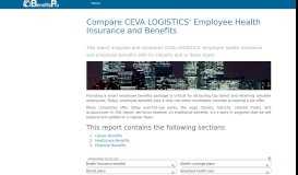
							         Compare CEVA LOGISTICS' Employee Health Insurance and Benefits ...								  
							    
