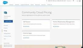 
							         Compare Community Cloud Licences & Pricing Plans - Salesforce AU ...								  
							    